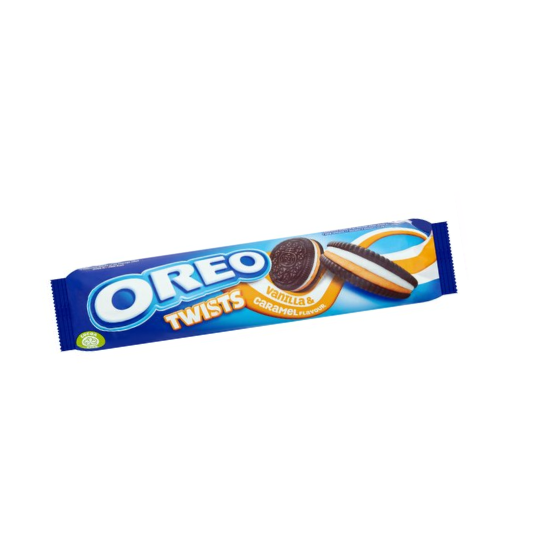 Oreo Twists Vanilla & Caramel 157g