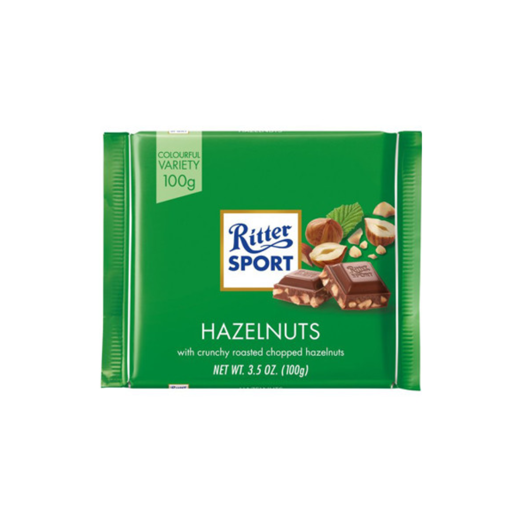 Ritter Sport - Chopped Hazelnut 100g