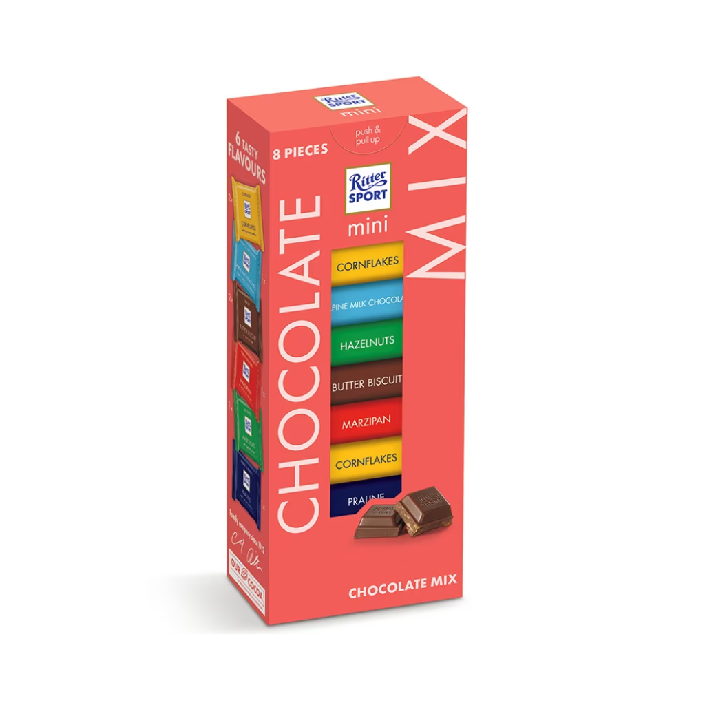 Ritter Sport - Mini Mix Tower Colour 133g