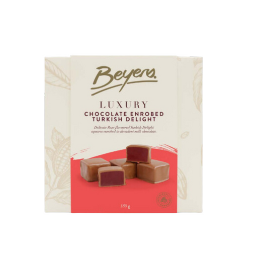 Beyers Luxury Chocolate Enrobed Turkish Delight 180g