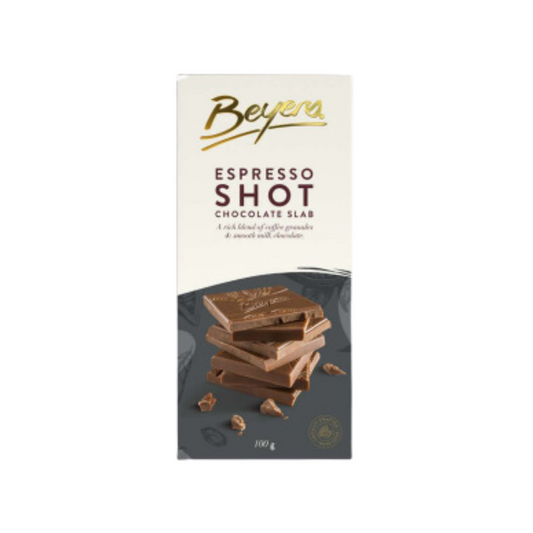 Espresso Shot - Coffee Granules & Milk Chocolate Slab 100g