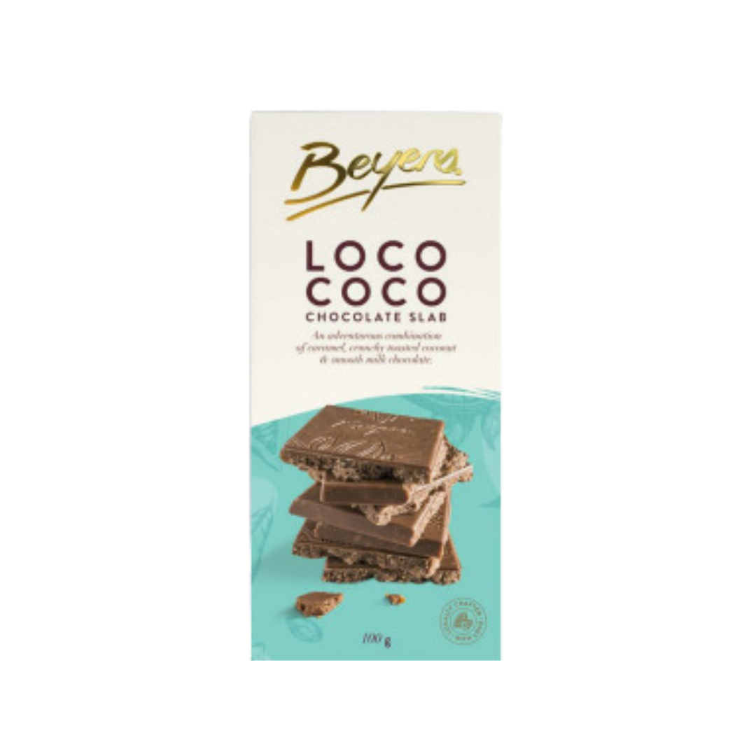 Loco Coco - Caramel & Coconut Milk Chocolate Slab 100g