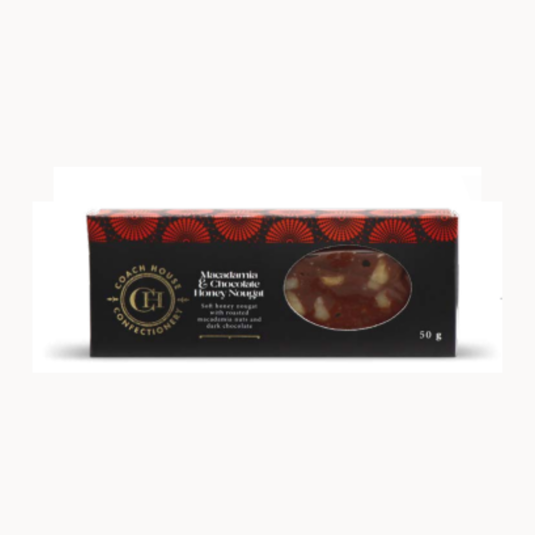 Coach House Macadamia & Chocolate Honey Nougat Bag 50g