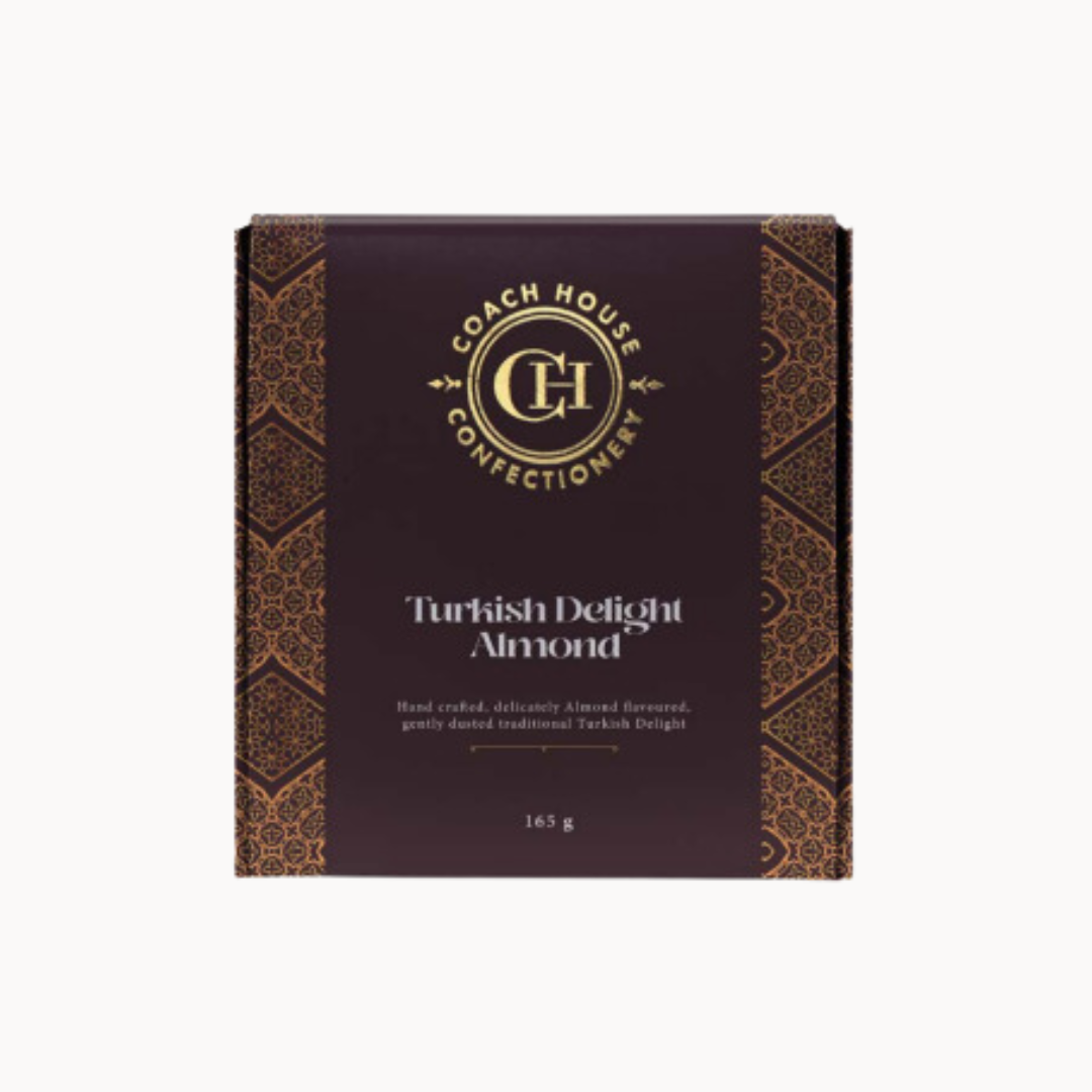 Coach House Turkish Delight Roasted Almond 165g