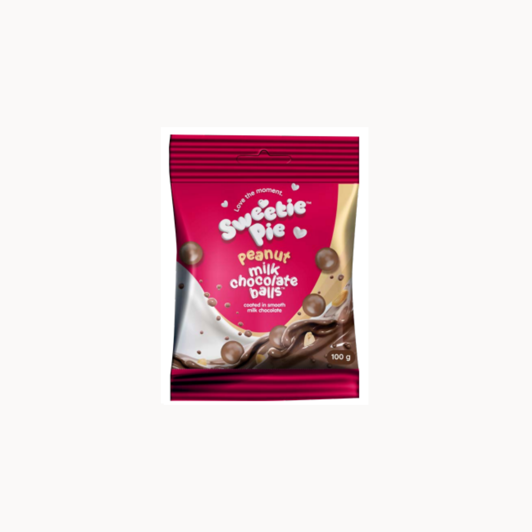 Sweetie Pie Peanut Milk Chocolate Balls 100g