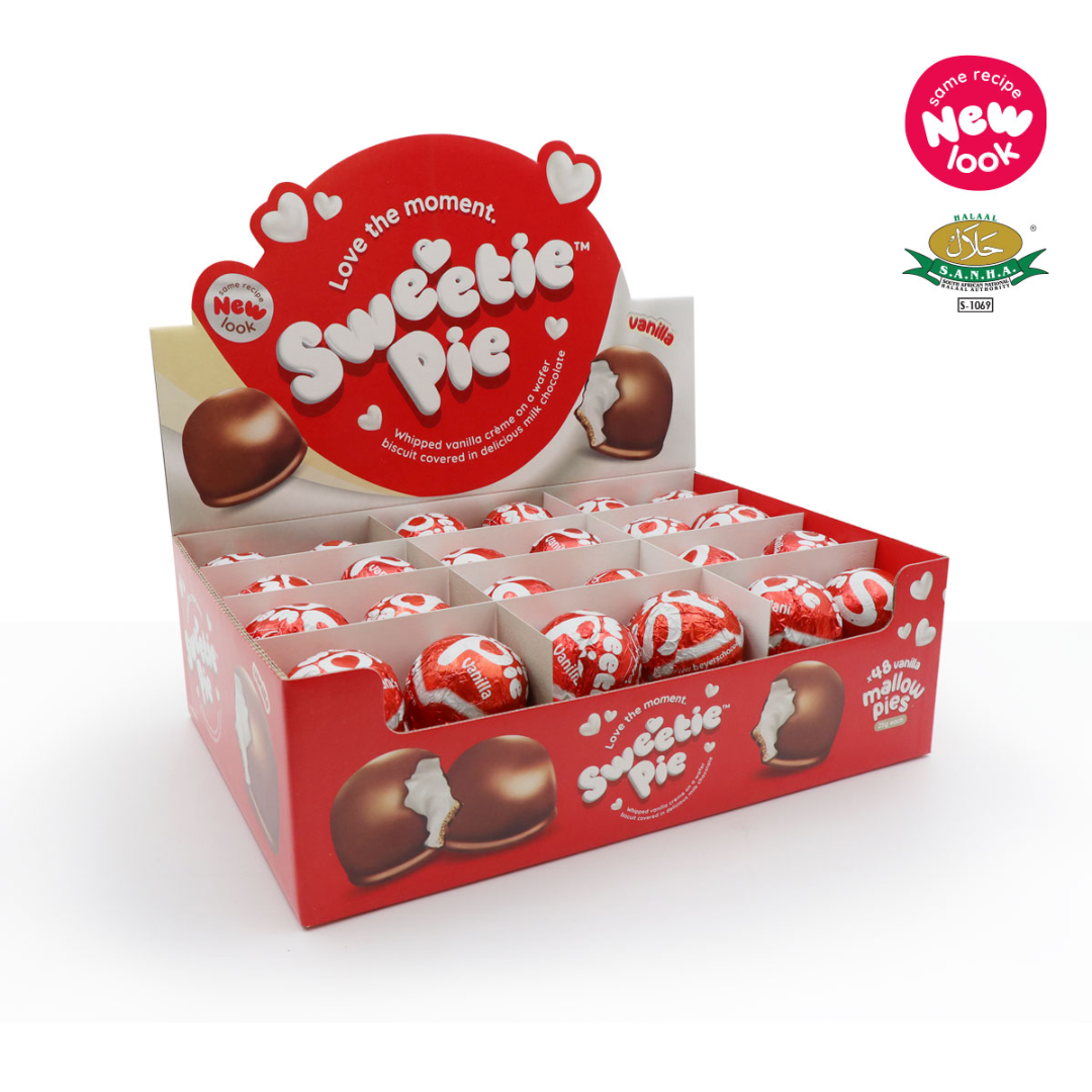 Sweetie Pie Mallow - Vanilla 48 pack 25g each