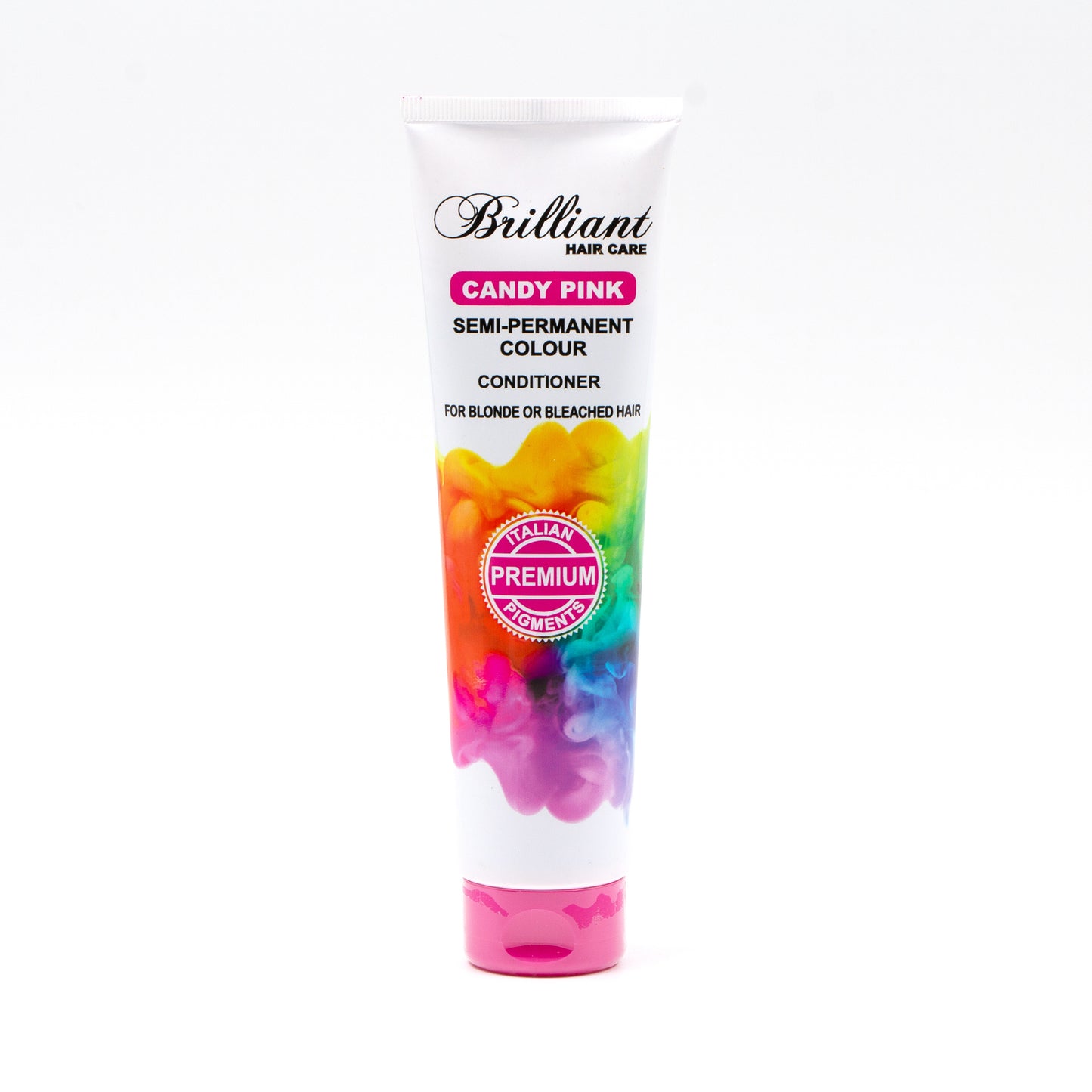 Brilliant Hair Care Premium Range - Semi Permanent Colour Conditioner - CANDY PINK