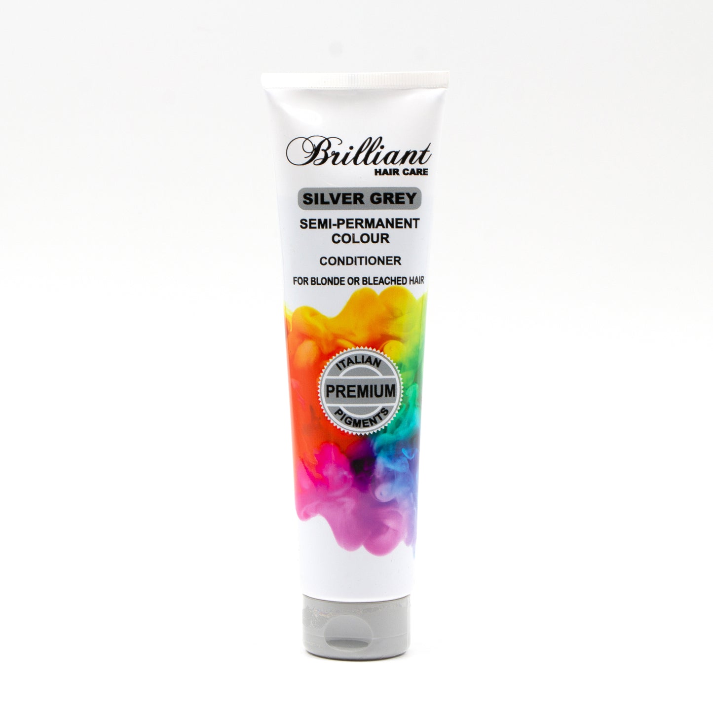 Brilliant Hair Care Premium Range - Semi Permanent Colour Conditioner - SILVER GREY