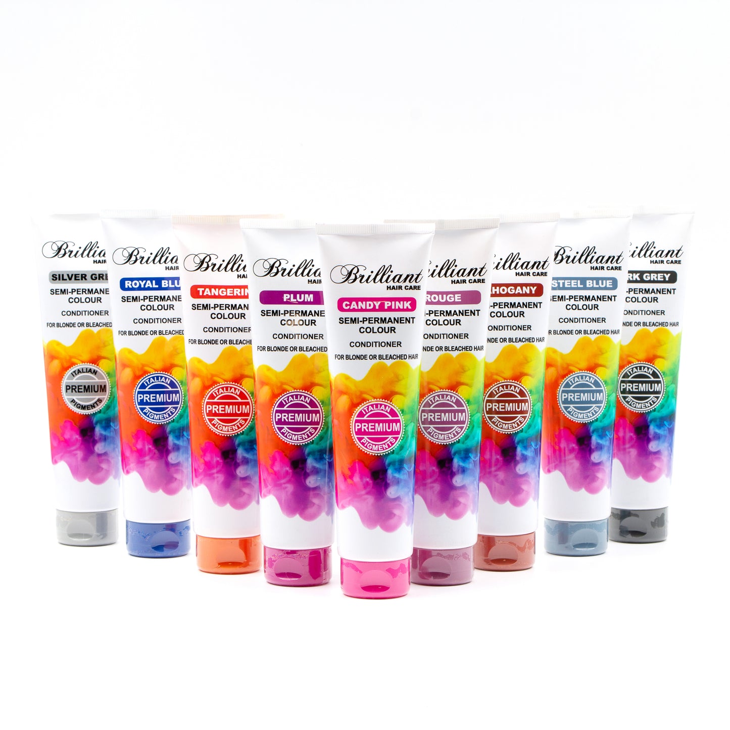 Brilliant Hair Care Premium Range - Semi Permanent Colour Conditioner - CANDY PINK