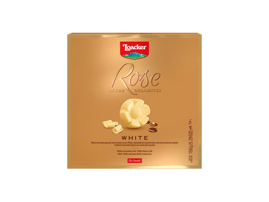 Loacker Rose of the Dolomites White 150g