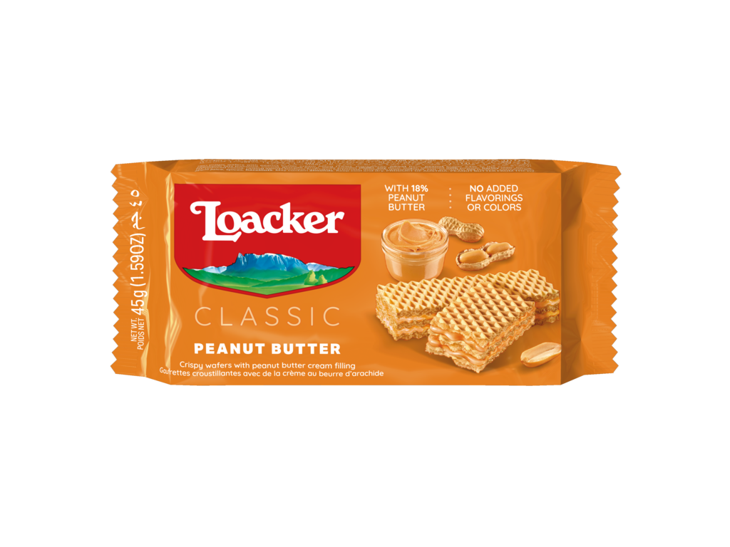 Loacker Classic Peanut Butter 45g