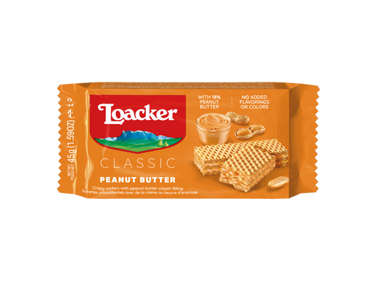 Loacker Classic Peanut Butter 90g