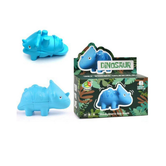 Dino Cube Puzzle - Styracosaurus Dinosaur