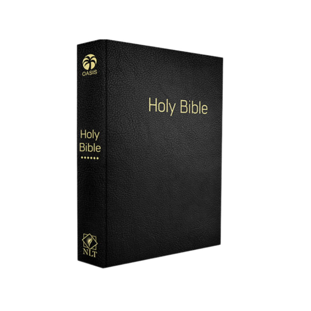 NLTA Text Bible Black Imitation Leather