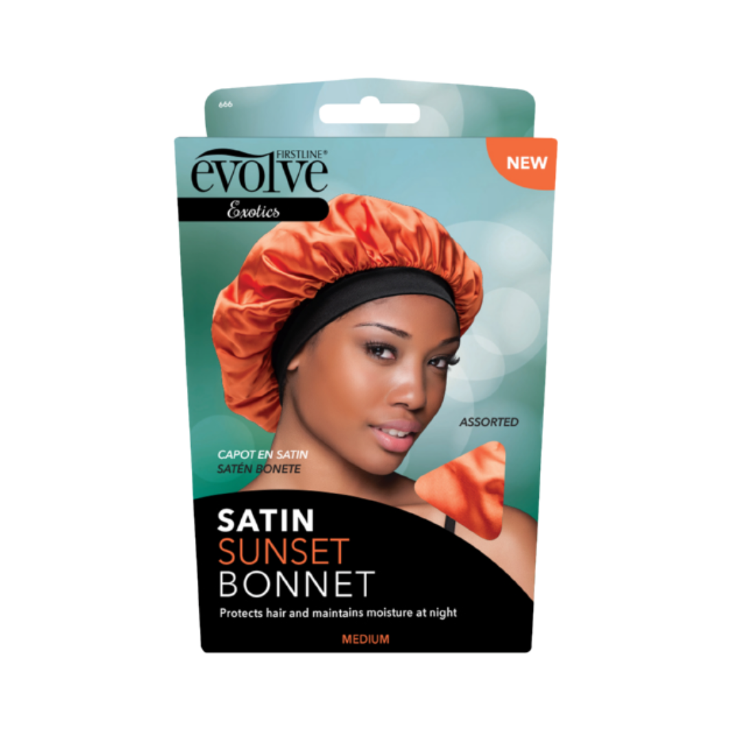 Evolve Sunset Satin Bonnet