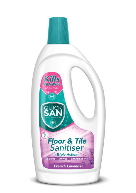 Quicksan Floor and Tile Sanitiser French Lavender 750ml