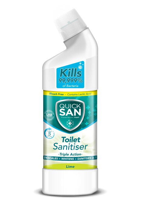 Quicksan Toilet Sanitiser Lime  750ml