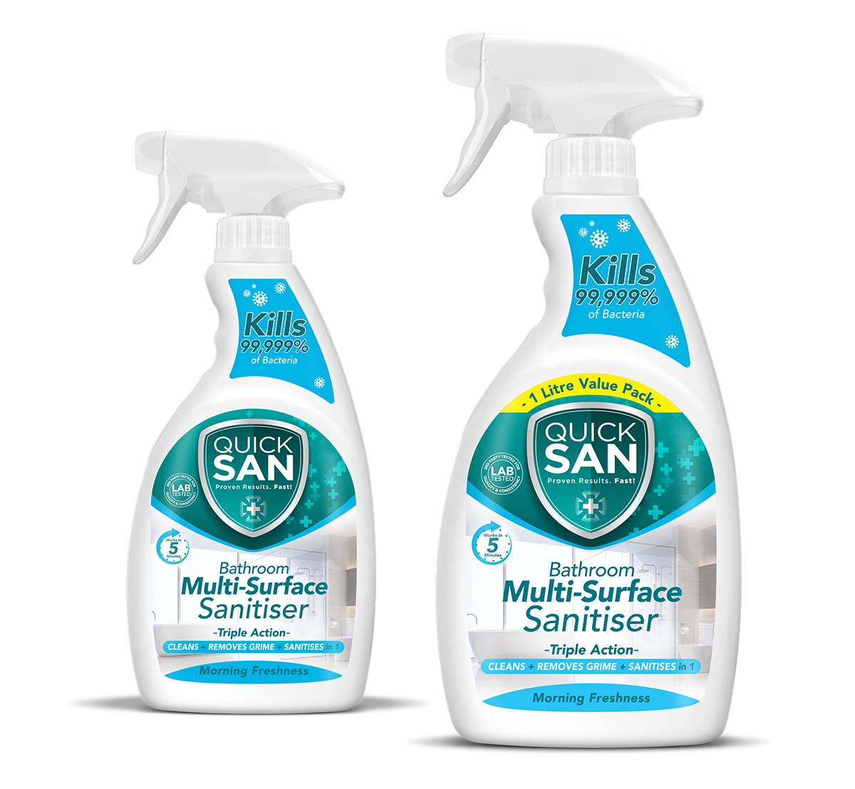 Quicksan Bathroom Sanitiser Morning Freshness