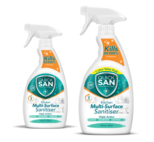 Quicksan Kitchen Sanitiser Citrus Mint