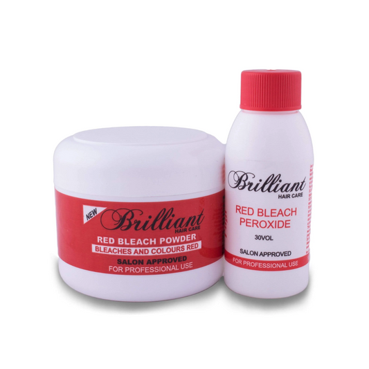 Brilliant Hair Care Bleach Combo Pack - Red Bleach Powder