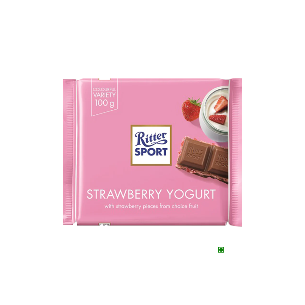 Ritter Sport - Strawberry Yogurt 100g