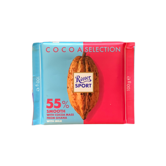 Ritter Sport - 55% Smooth Ghana 100g