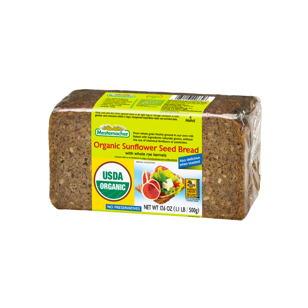 Mestemacher Sunflower Seed Bread 500g