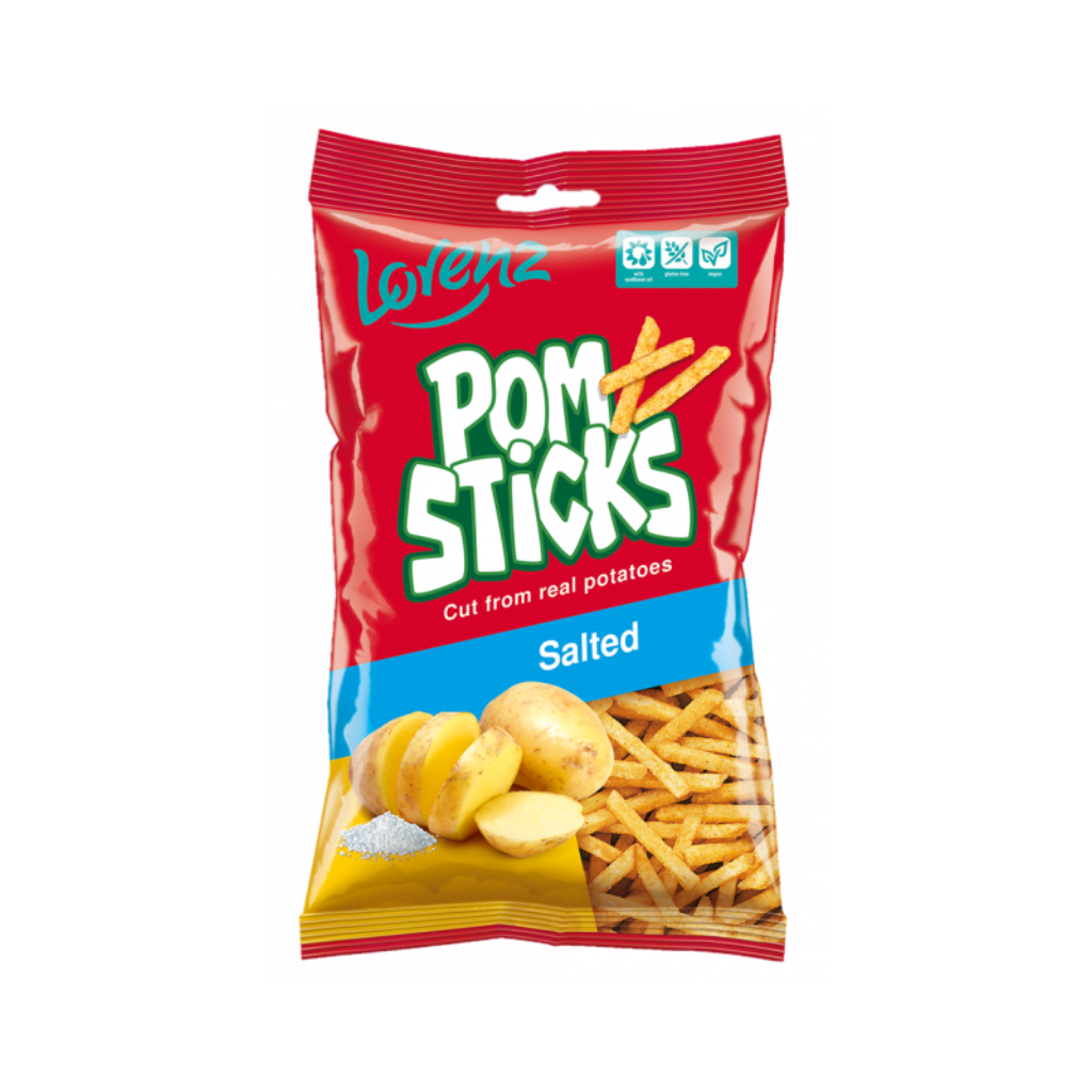 Lorenz Pomsticks Salted 85g