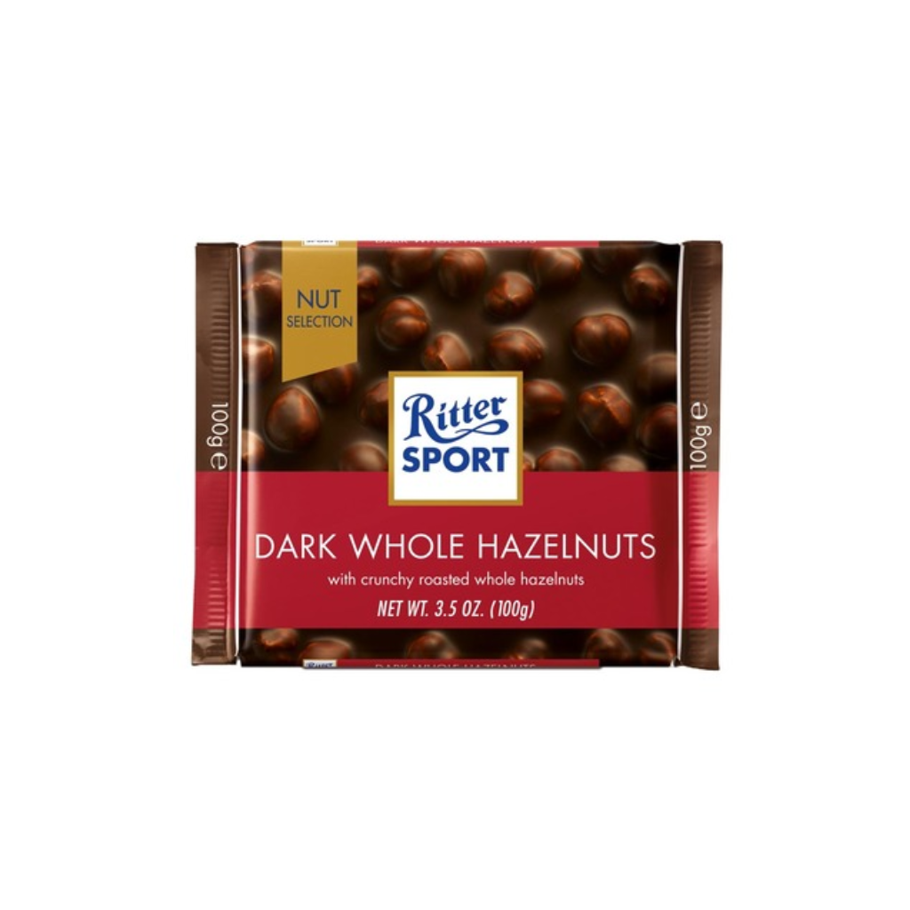 Ritter Sport - Dark Whole Hazelnut 100g