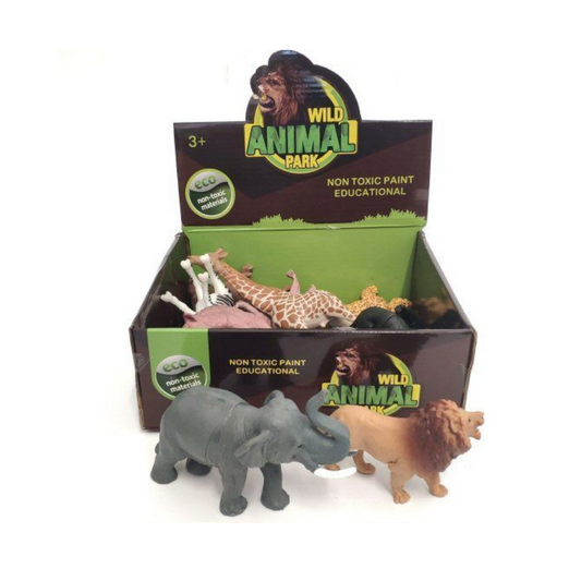 African Animal Toys 12pcs