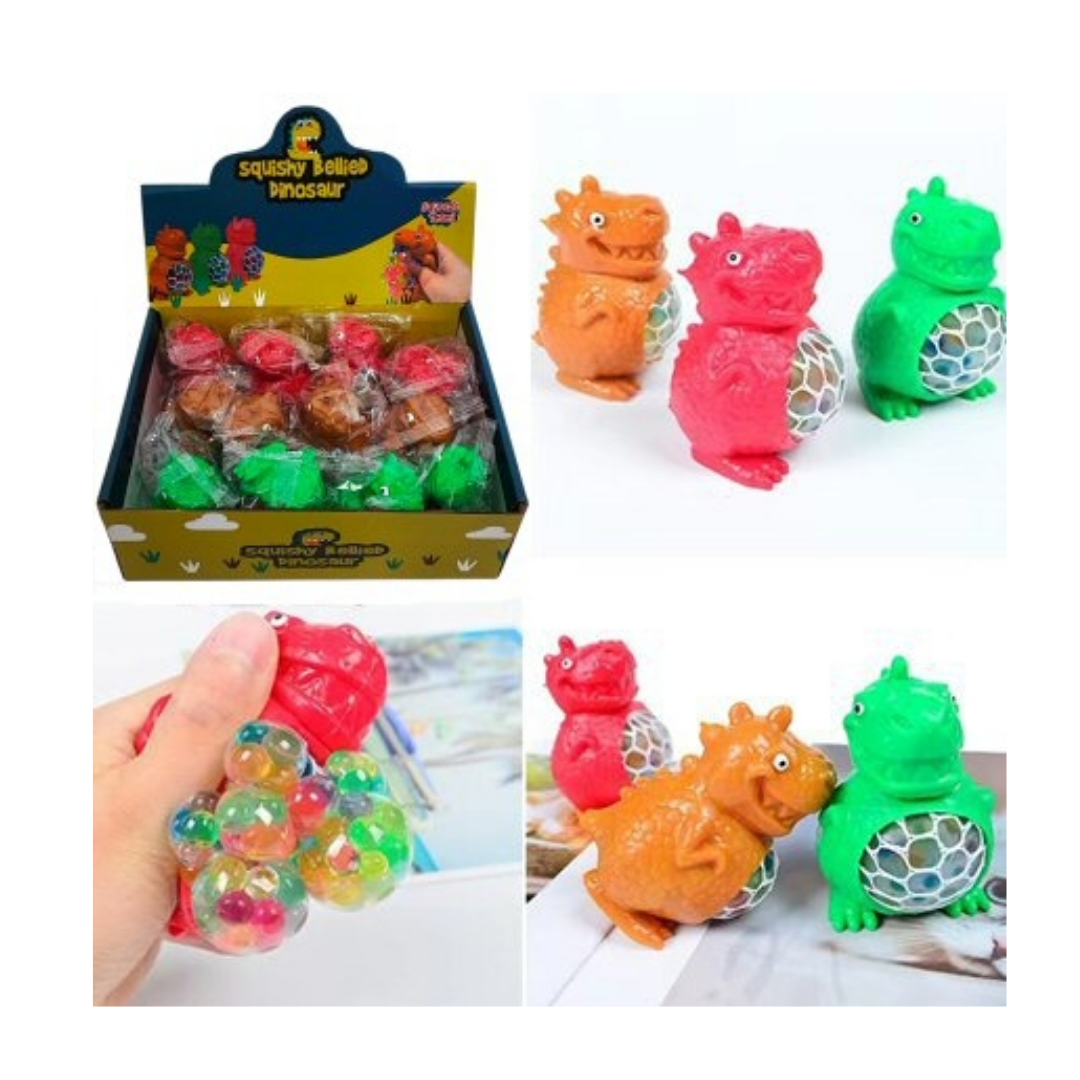 Squishy Bellied Dino 12pcs