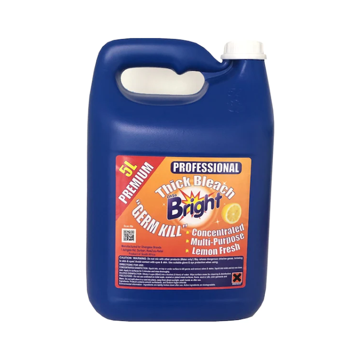 Oh So Bright Premium Thick Fragranced Bleach 5L