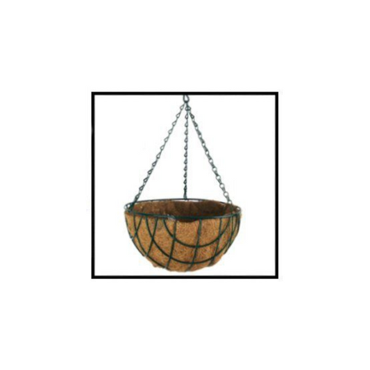 Wire Basket with Coco Liner 30cm (12")