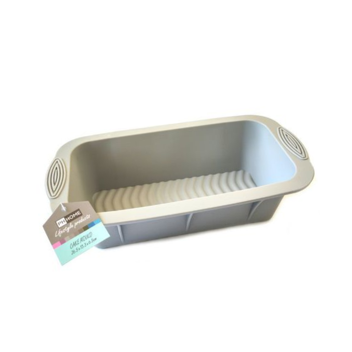 Silicone Rectangular Bread Mould Grey