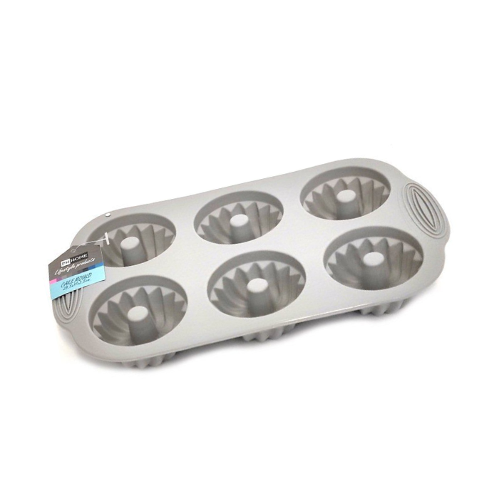 Small Silicone Cake Mould Grey