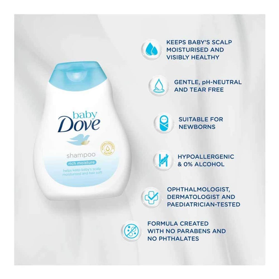 Baby Dove Rich Moisture Shampoo 200ml