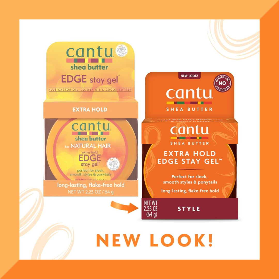 Cantu Edge Gel Extra Hold 64g