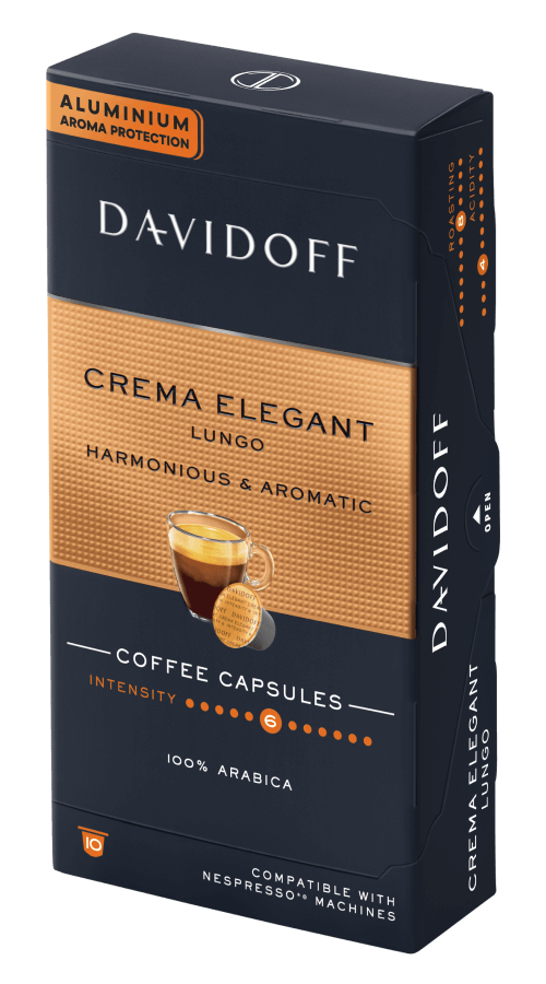 DAVIDOFF Crema Elegant Coffee Capsules 55g