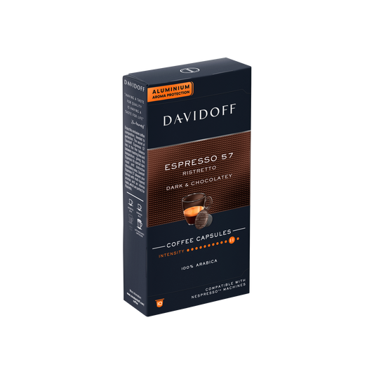 DAVIDOFF Espresso 57 Coffee Capsules 55g