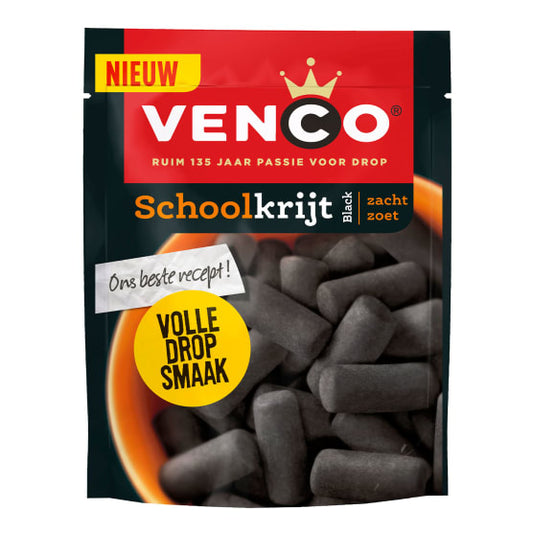 Venco Schoolkrijt Black 225g