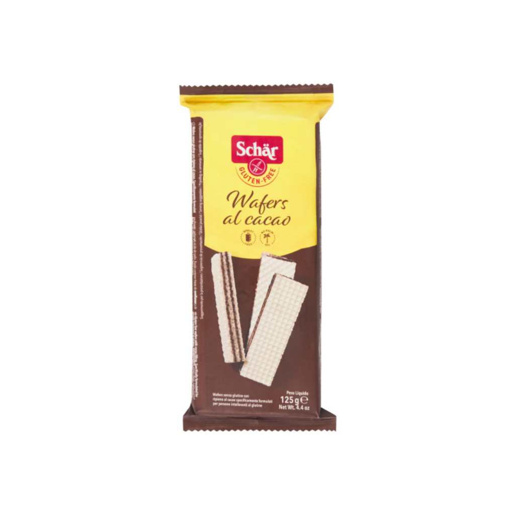 Schaer Gluten-Free Wafers al Cocoa 125g