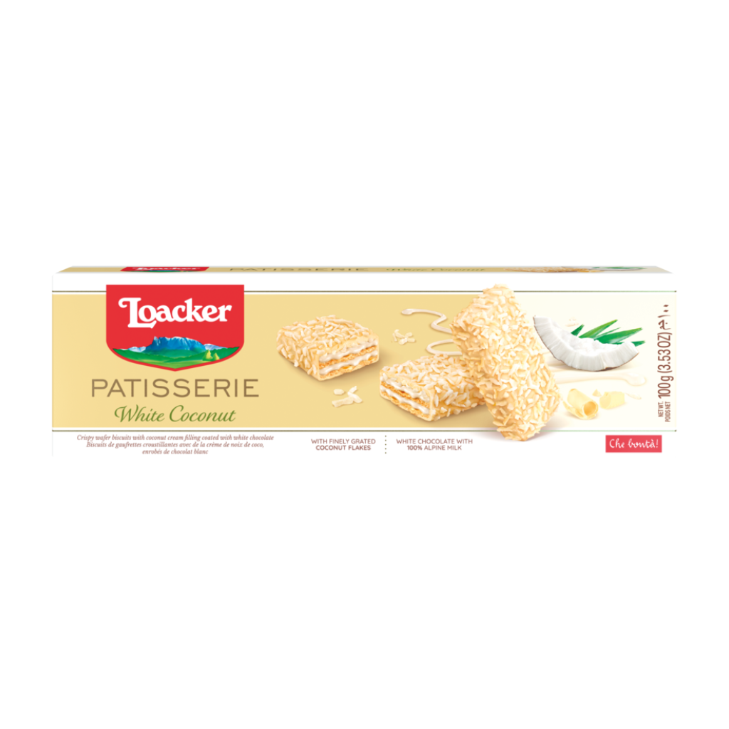 Loacker Gran Pasticceria White Coconut 100g