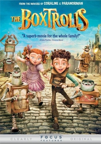 The Boxtrolls DVD