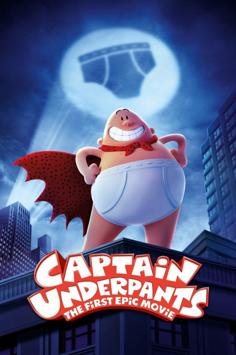 Captain Underpants: The First Epic Movie DVD