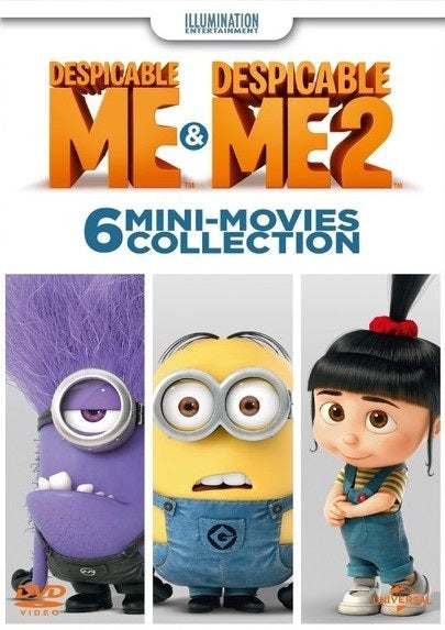 Despicable Me 6 Hilarious Mini Movies Collection DVD