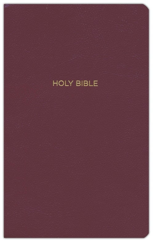 NKJV Gift and Award Bible Burgundy