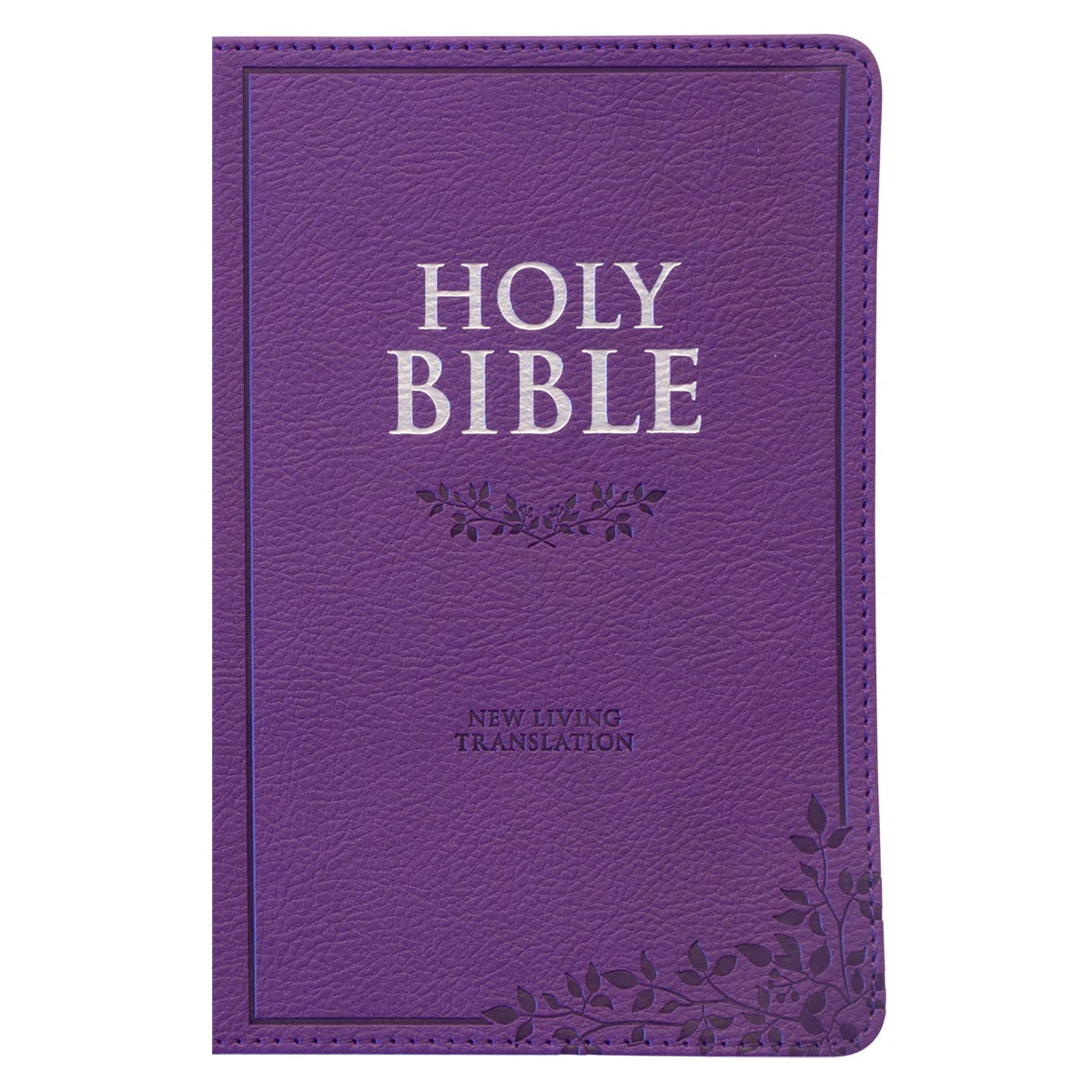 NLT Compact Bible Purple (Imitation Leather)