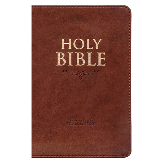 NLT Compact Bible Brown (Imitation Leather)