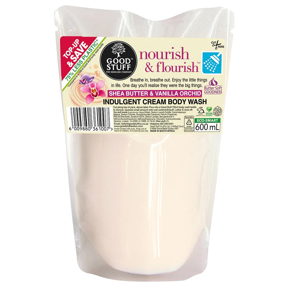 Good Stuff Nourish & Flourish Body Wash Refill 600ml
