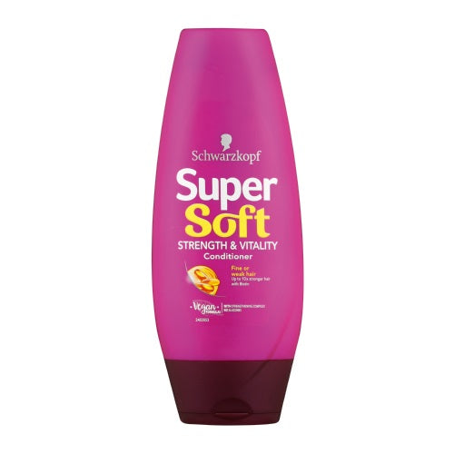 Schwarzkopf Supersoft Conditioner Strength & Vitality 250ml